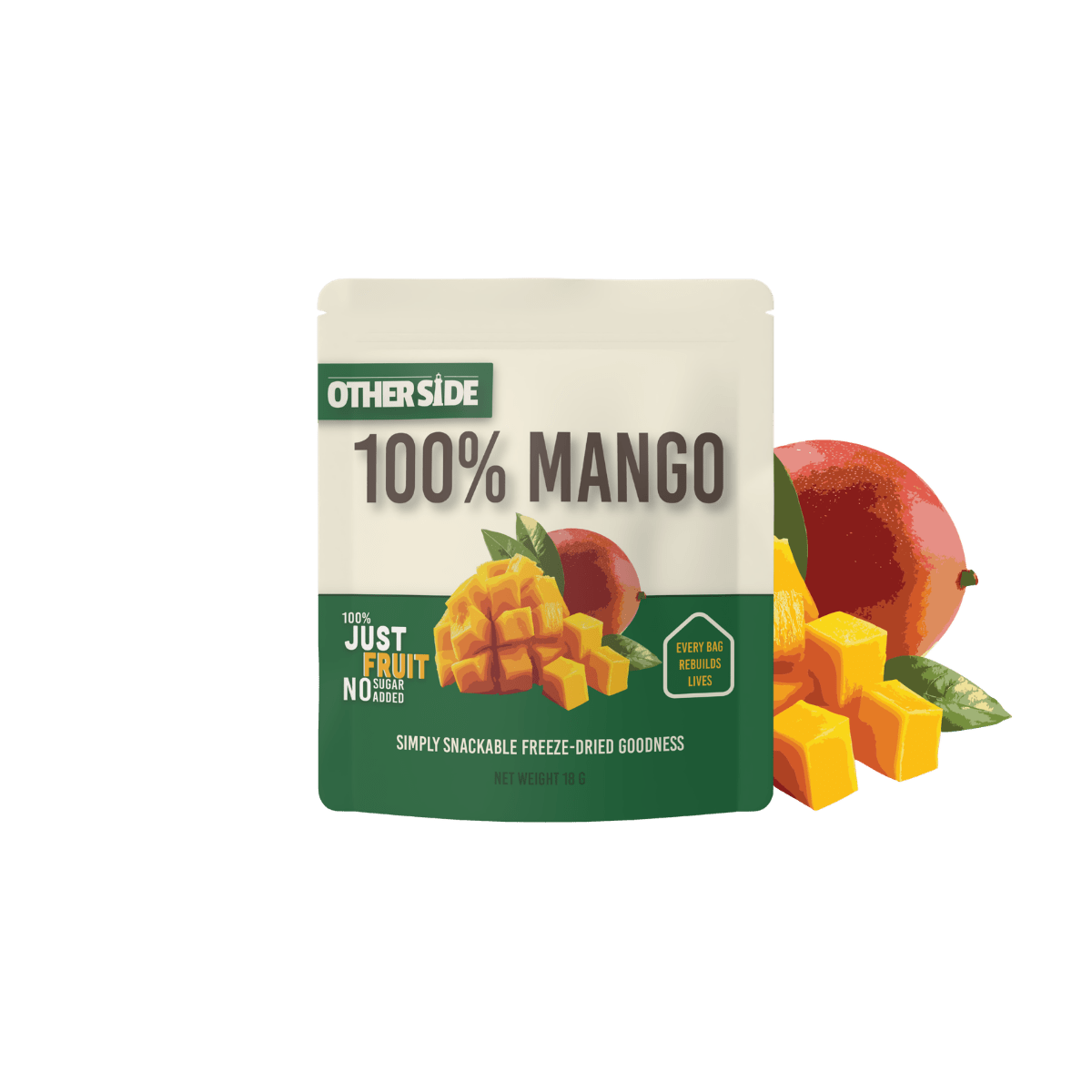6 Pack: Freeze - Dried Mango - Other Side Goodies