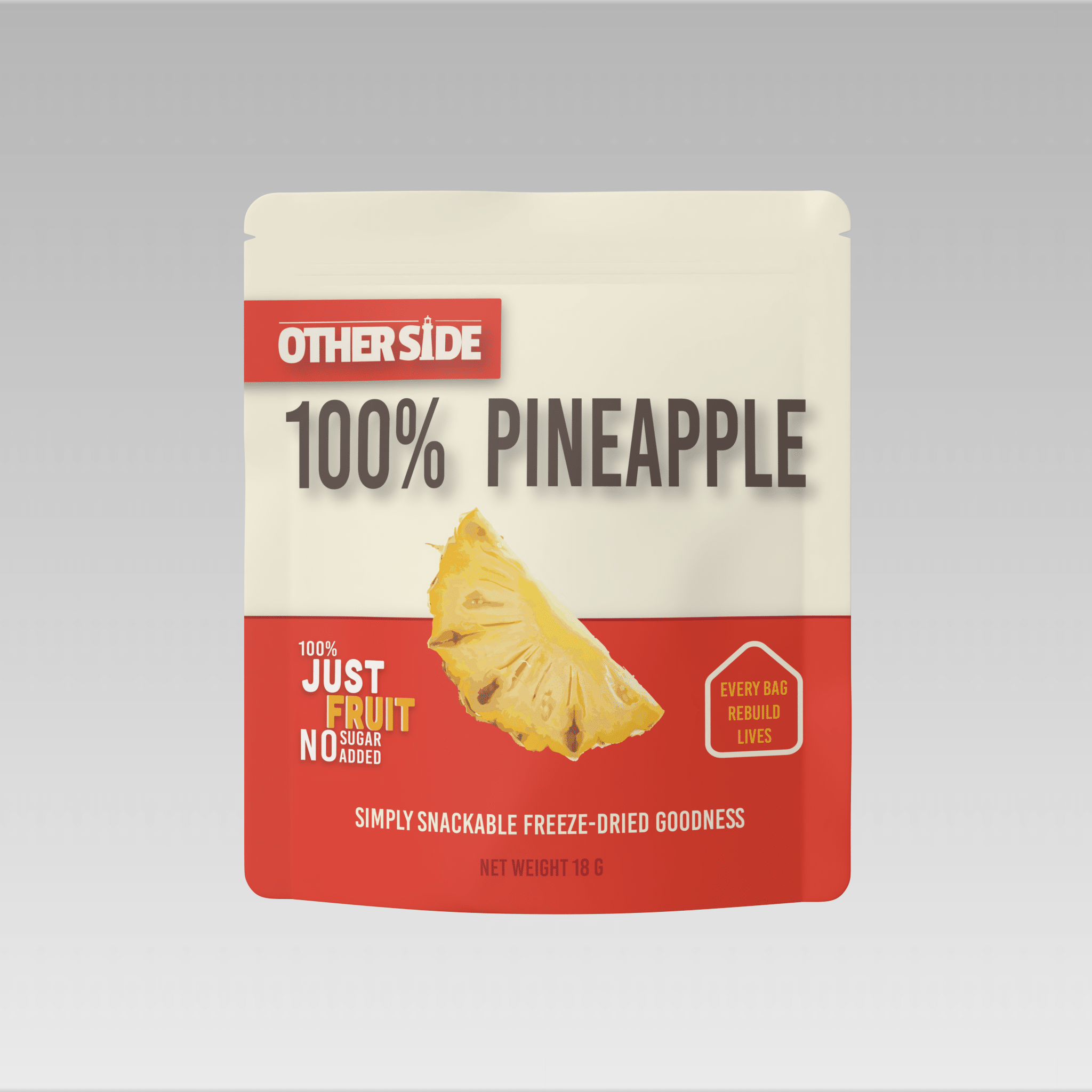 6 Pack: Freeze - Dried Pineapple - Other Side Goodies