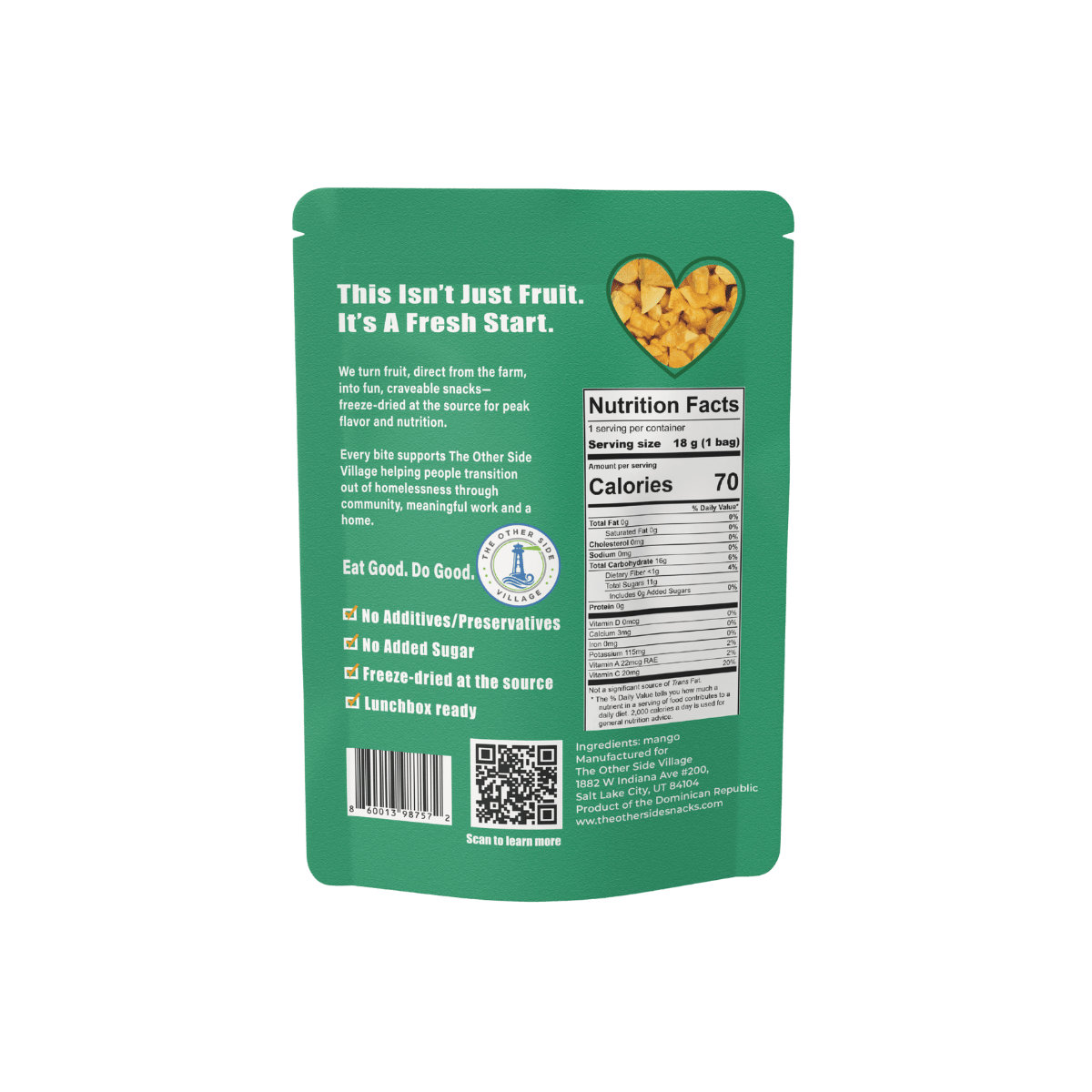 9 Pack: Freeze - Dried Mango - Other Side Goodies