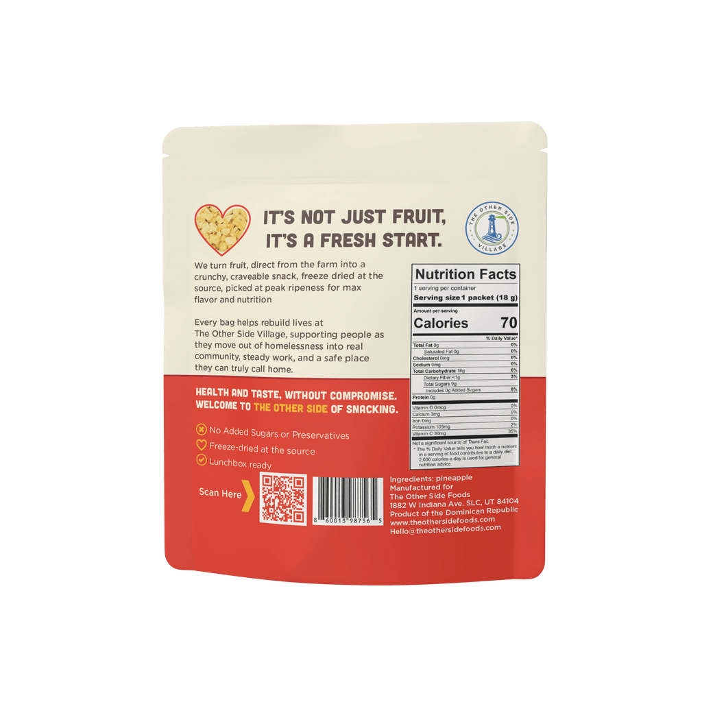 Freeze-Dried Pineapple - Other Side Foods