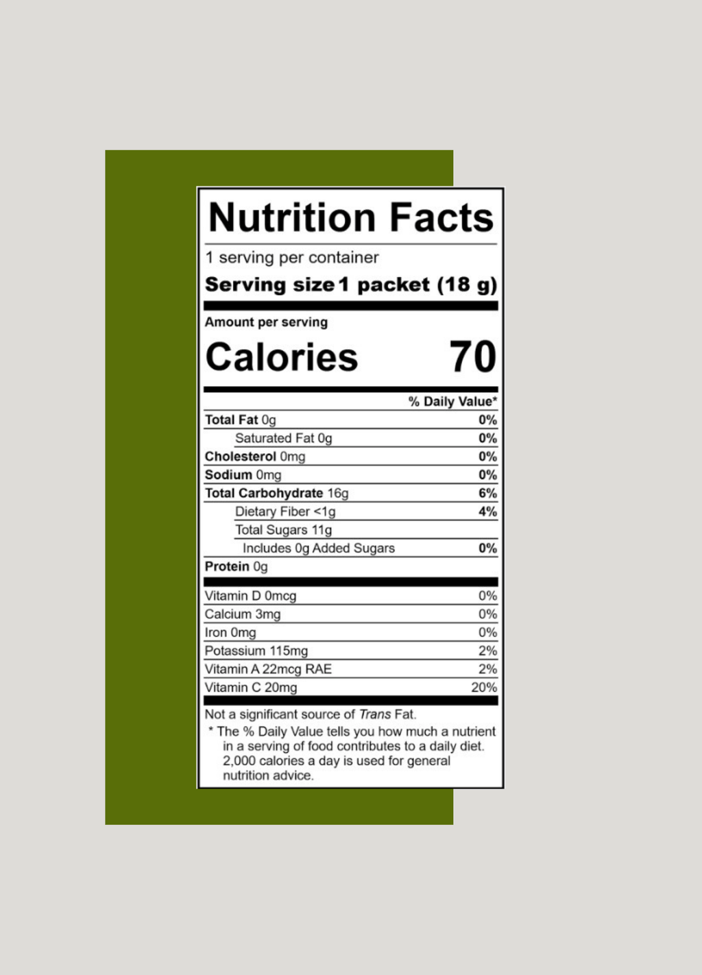 JUST FRUIT: Freeze - Dried Mango - the Other Side Goodie